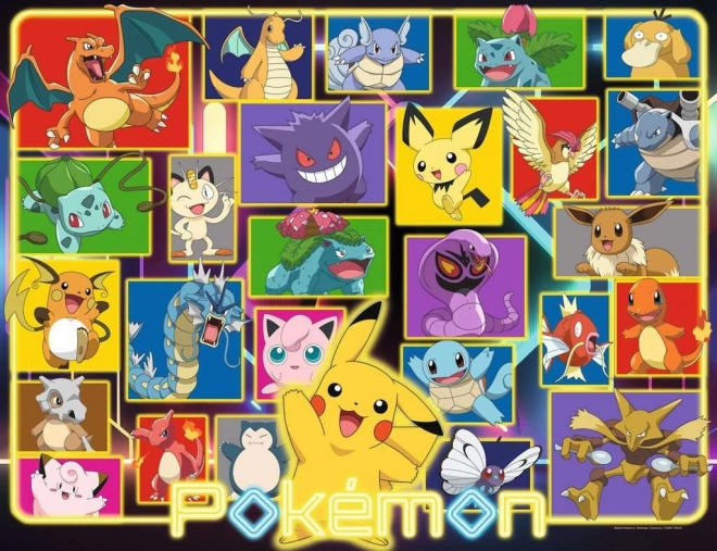 Sestavljanka 2000 koščkov Pokémon