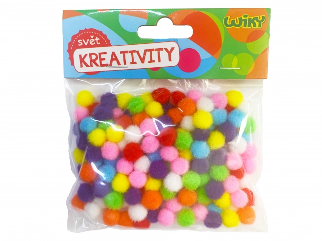 Pom pom 10mm, 180kos