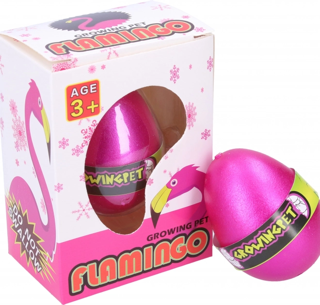 Jajce z rastočim Flamingom