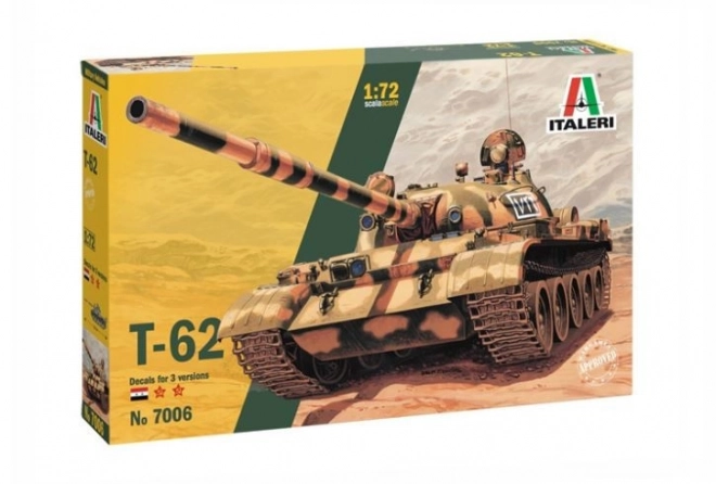 Model tanka T-62 za sestavljanje