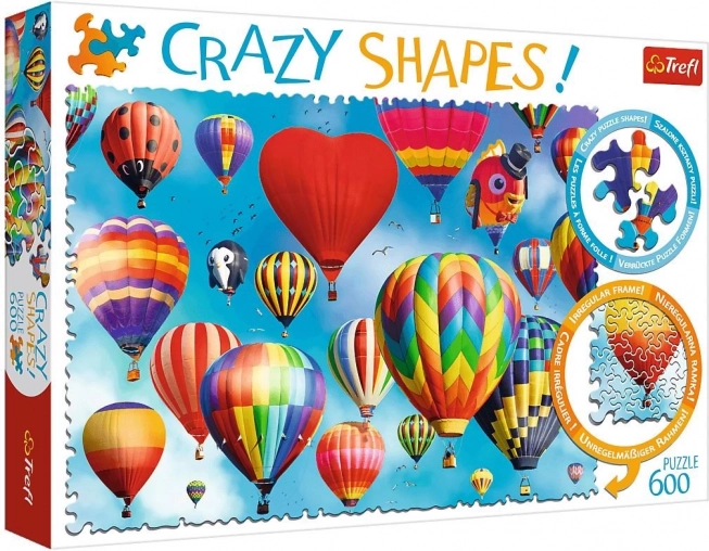 Sestavljanka 600 Crazy Shapes Barvni baloni