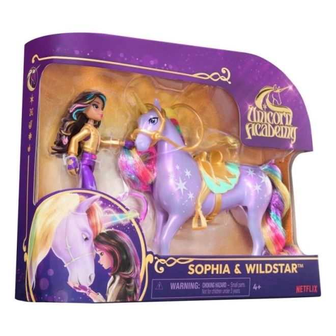 Figurice Unicorn Academy 11 cm Sophia in Wildstar