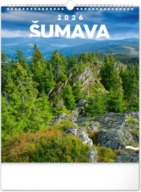 Stenski koledar Šumava 2026