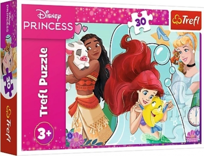 Sestavljanka 30 kosov Disney Princess – lepe in pogumne