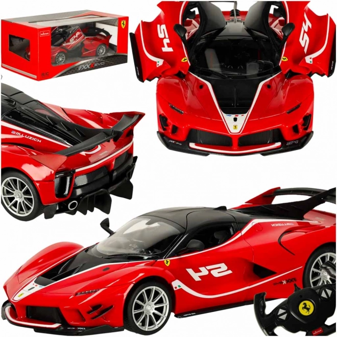 Daljinsko vodeni avto Ferrari FXX rdeč