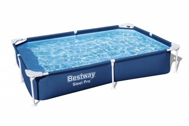 SplashJr Steel Pro 221x150x43 BESTWAY Rack Pool + Popravilo Set