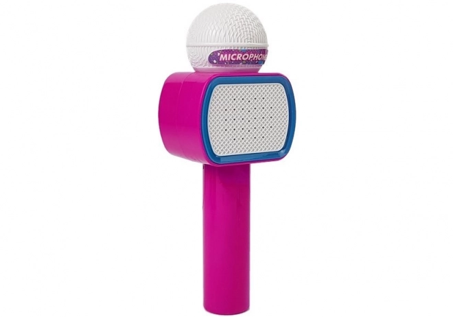 Otroški karaoke mikrofon bluetooth roza