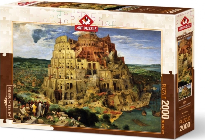 ART PUZZLE Serija Muzeja Sestavljank: Babilonski stolp 2000 kosov