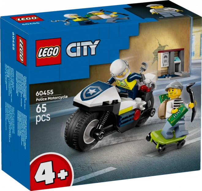 Lego City Policija: Preganjanje na motorju