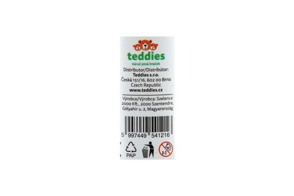 Skrinjica za okrog vratu s trakom 11,5 cm plastika, mešanica barv