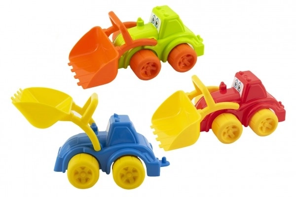 Plastični gradbeni bager/nakladalnik za otroke