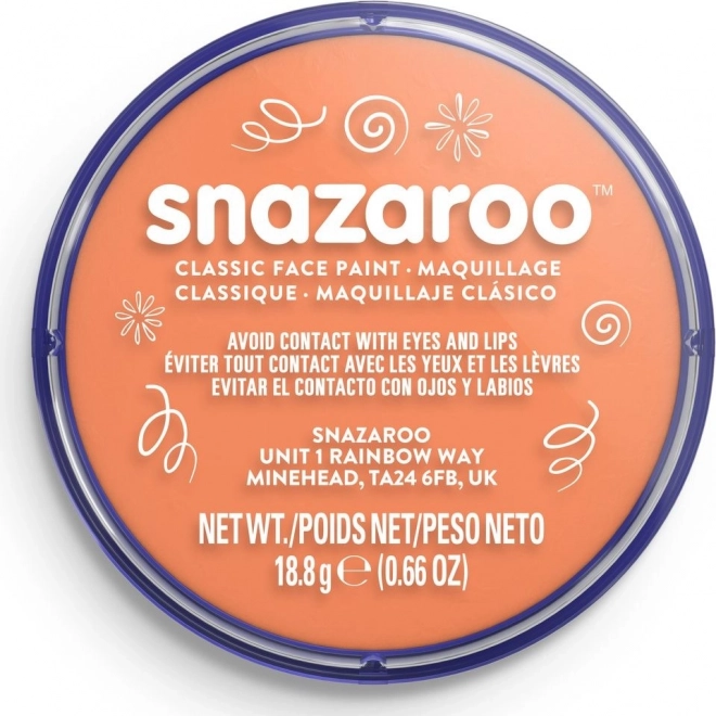 Snazaroo obrazna barva marelična 18 ml