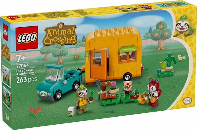 LEGO® Animal Crossing™ 77054 Leif, karavan in vrtnarstvo