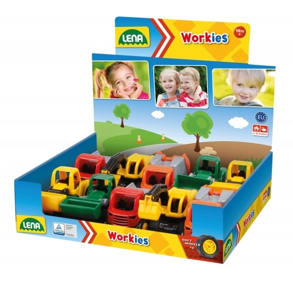 Avto Workies plast 12-14cm 18m+ 1ks