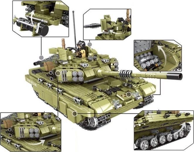 Podroben vojaški dizajn