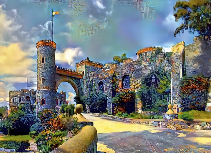 Sestavljanka Castillo de Santa Cecilia, Guanajuato, Mehika 1000 kosov