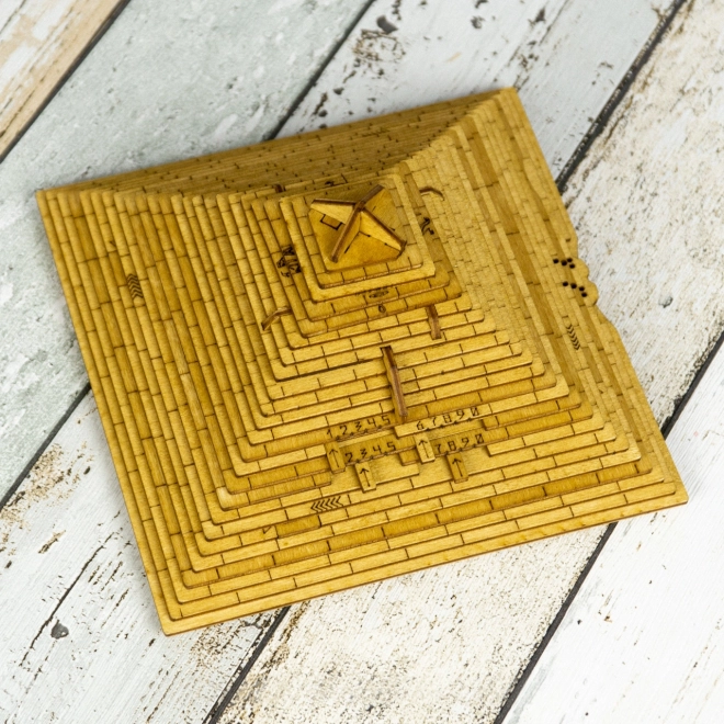 EscapeWelt 3D lesena mehanska sestavljanka uganke Piramida