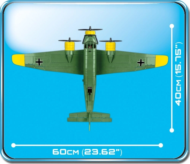 Gradbeni komplet letala Junkers JU 52/3M - 548 kosov