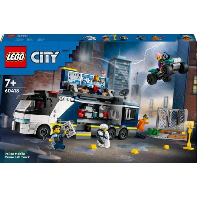 LEGO® City 60418 Mobilna kriminalistična laboratorija policistov