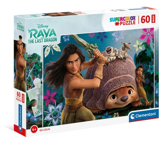 Raya in zmaj - puzzle MAXI 60 kosov