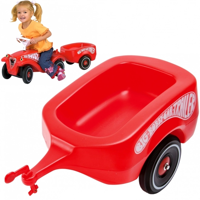 BIG Bobby Car prikolica za poganjalec rdeča