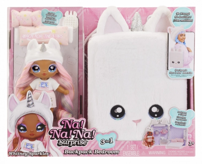Na! Na! Na! Presenečenje 3-v-1 Nahrbtnik Set - Whitney Sparkles