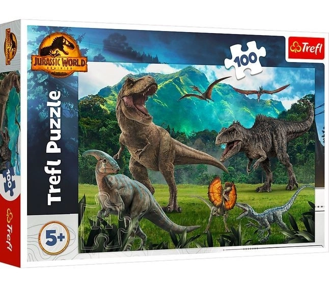 Sestavljanka dinozavri Jurassic Park 100 kosov