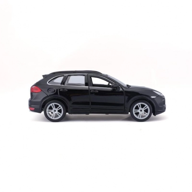 Kovinski model Porsche Cayenne Turbo črn 1/24