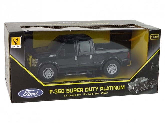Črni Ford F-350 Pick Up Pogon Avtomobil