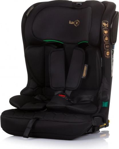 Avtosedež i-Size 76–150 cm z Isofixom CHIPOLINO Lux X – Obsidian