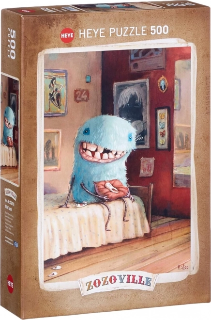 Puzzle HEYE Zozoville: Mlečni zobek 500 delov