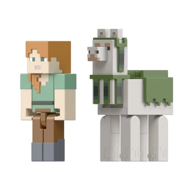 Minecraft figurice Alex in lama