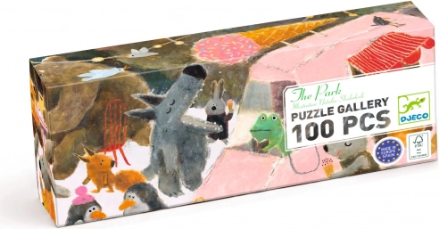 DJECO Puzzle Park - 100 koščkov