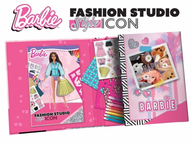 Knjiga za oblikovanje Barbie oblek