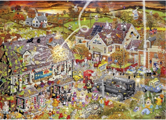 Puzzle GIBSONS ljubim jesen, 1000 koščkov