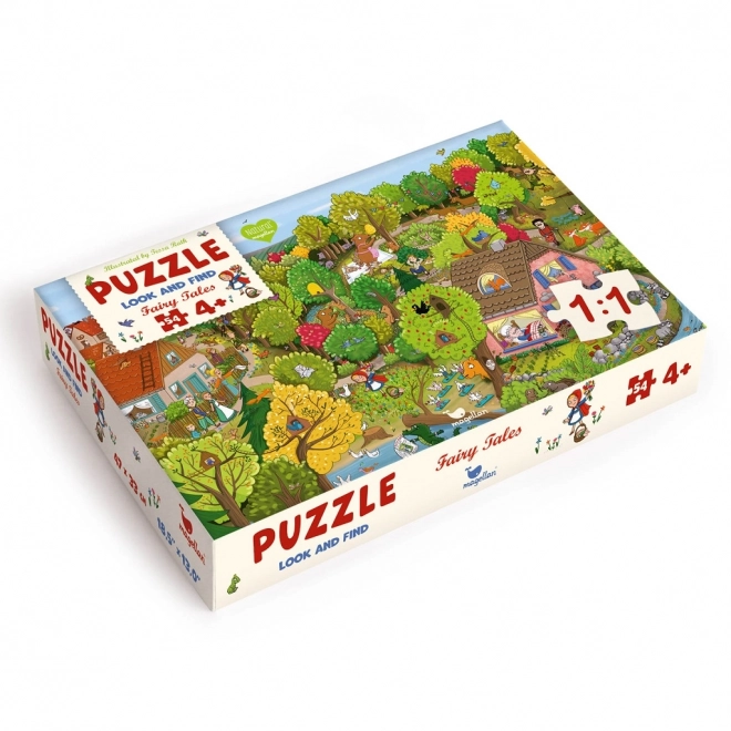 Magellan Puzzle Išči in najdi Rdeča kapica
