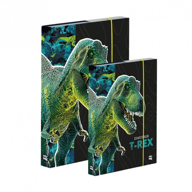 Škatla za zvezke z motivom Dinozaver