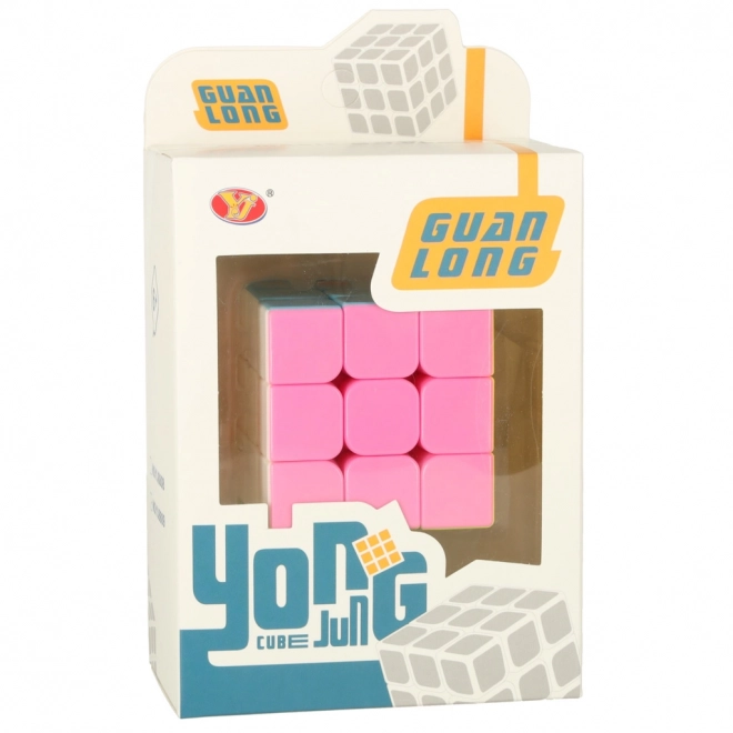 Uganka kocka 3 x 3 neon