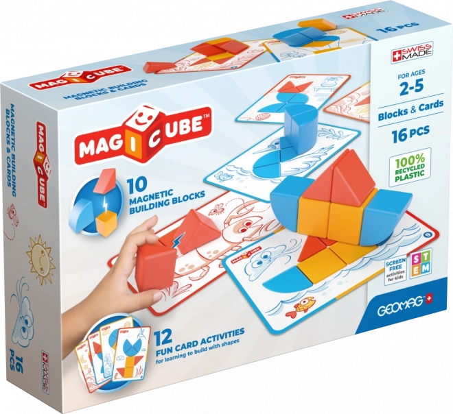 Geomag Magicube Kocke&Kartice 16 kosov