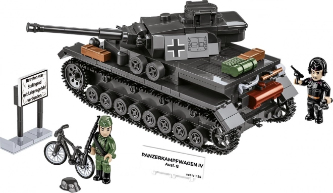 COBI 3127 Druga svetovna vojna Nemški tank Panzerkampfwagen IV Ausf. G 1:35