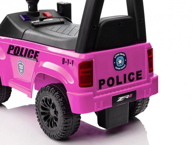 Otroški poganjalec Policija roza