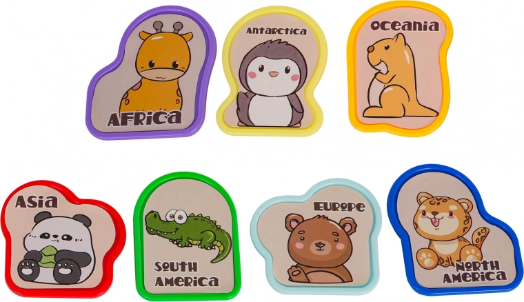 Odkrijte celine z živalmi