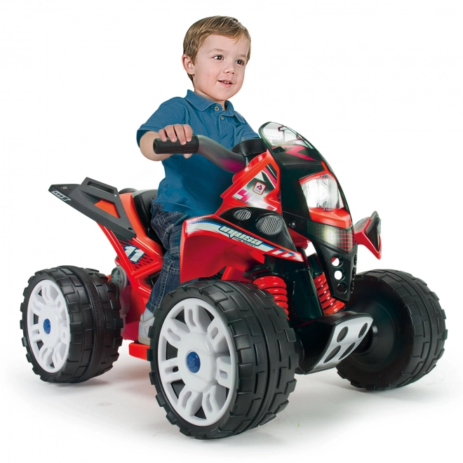 Otroški električni štirikolesnik The Beast 12V rdeč