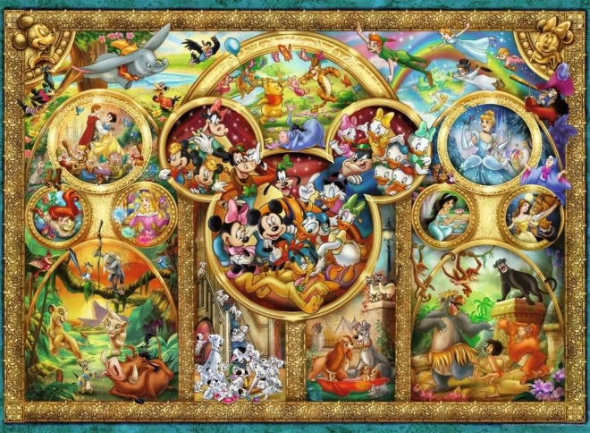 RAVENSBURGER Sestavljanka Disney družina 500 kosov