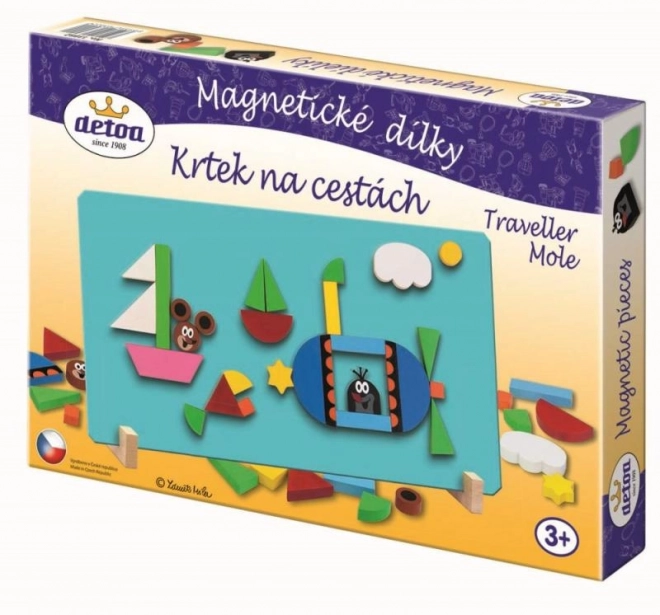 Magnetna sestavljanka - Krtek