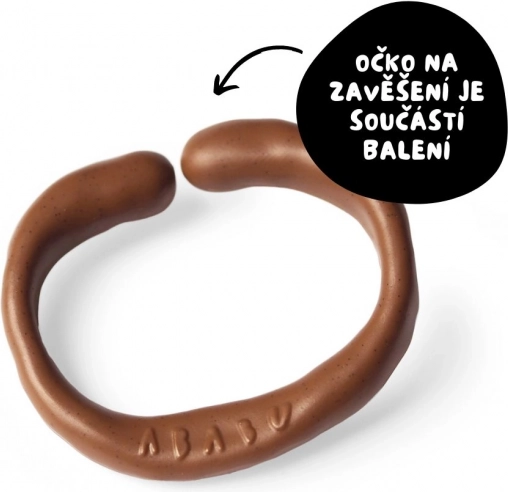 Ababu Viseča igrača Teleček s šumečimi elementi