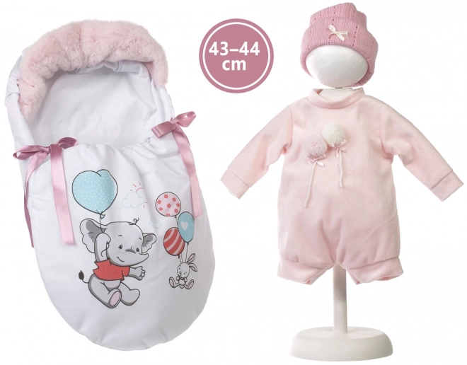 Llorens M844-52 obleč'ek za dojenčka NEW BORN velikosti 43-44 cm