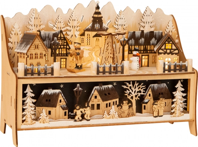 Small Foot Božična dekorativna svetilka zimska pravljica