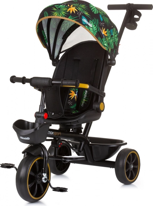 CHIPOLINO Tricikel s strešico Max Sport 2v1 – Jungle