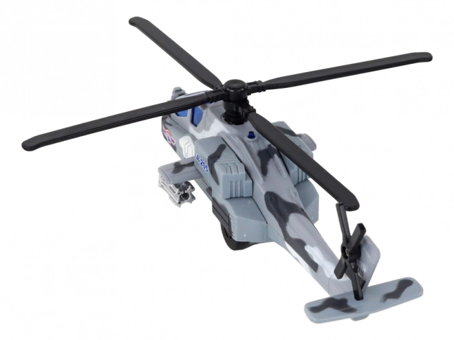 Vojaški helikopter Vojaški helikopter Aluminijasta zmes Zvočna osvetlitev